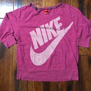 Nike pullover top 3/4 sleeve xl